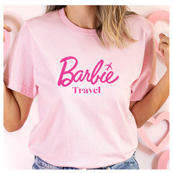 Barbie Travel tee PK