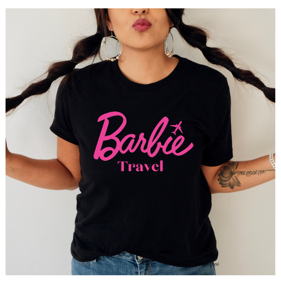Barbie Travel tee BK