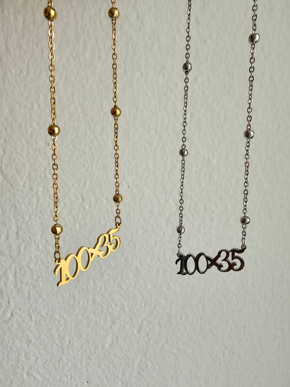 100x35 Necklace