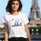 Travel Addict T-shirt