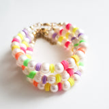 Rainbow Pearl Bracelet