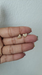 Heart Stud Earring