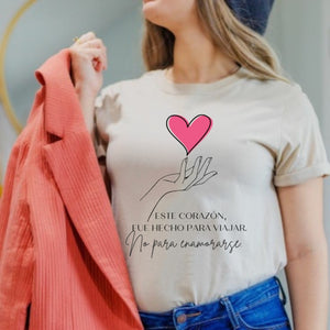 Mi corazon Viajero Tshirt