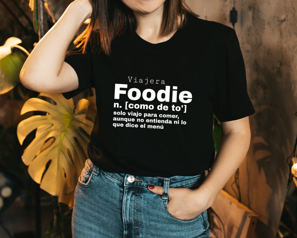 Viajera Foodie Tshirt